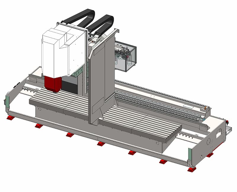 macchina utensile 5 assi